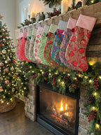 Pomegranate Grove Christmas stockings