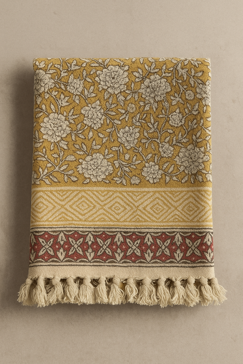 Yellow Sunflower Throw Blanket