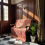 A Lily Luxury Vintage Suzani Kantha Throw