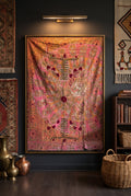 A Lily Luxury Vintage Suzani Kantha Throw