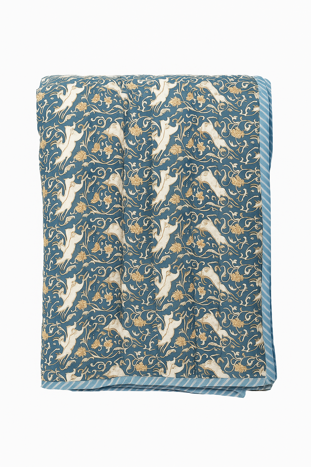 Snuggly Sprout - 100% cotton Hand Made Artisnal Baby Quilt