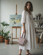 Noor Ruffle Tote Bag (Small)