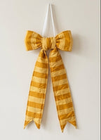 Golden Spiced Heirloom ChristmasTopper Extra Big Bow