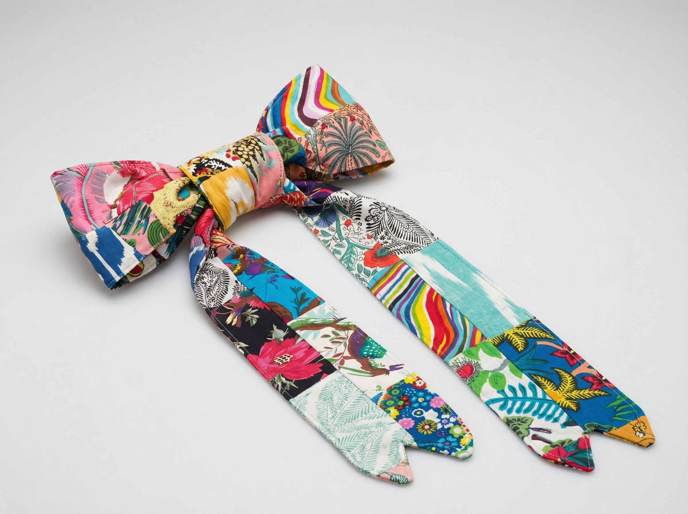 Evergreen & Ruby Check Evergreen Christmas Topper Extra Big Bow