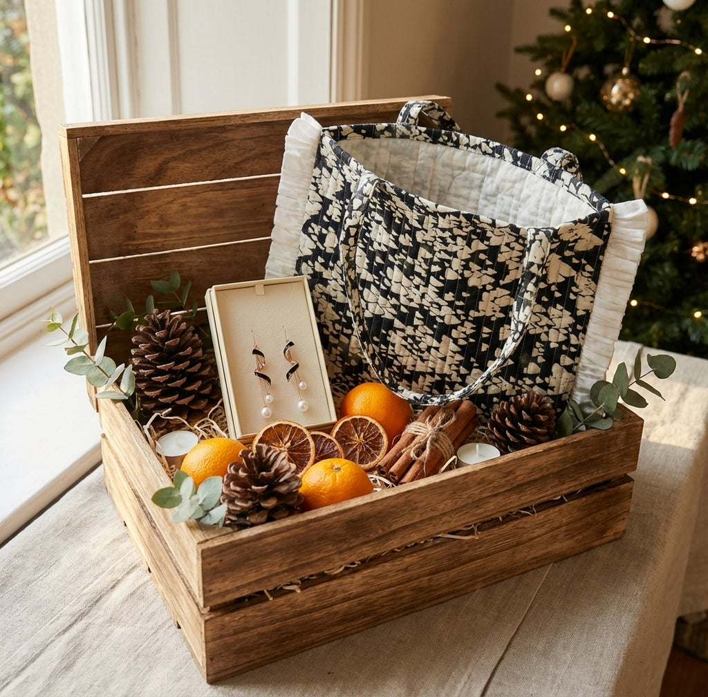The Monochrome Cozy Gift Box | 11:11 and The Kokum Tree