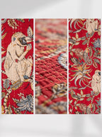 Jungle Life Cotton Hand-Made Kantha Bed-spread