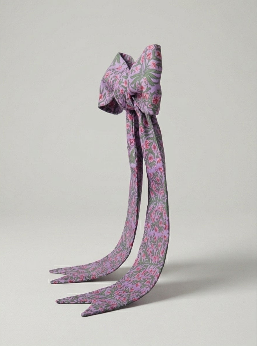 Golden Spiced Heirloom Christmas Topper Extra Big Bow