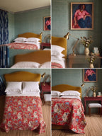 Jungle Life Cotton Hand-Made Kantha Bed-spread