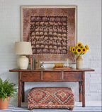 Earth Glow Pure Cotton Artisan Wall Hanging