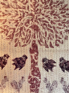 Sienna Bloom Pure Cotton Artisan Wall Hanging