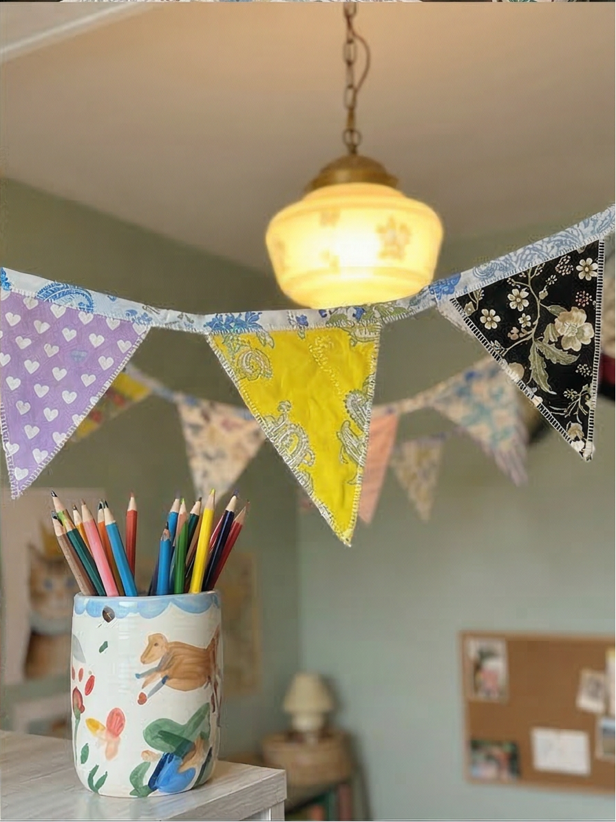 Stone Quiet Hand Made Bunting