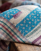 Desert Indigo Handmade Vintage Bagru Throw
