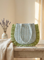 Meadow Ruffle Daydream Tote Bag