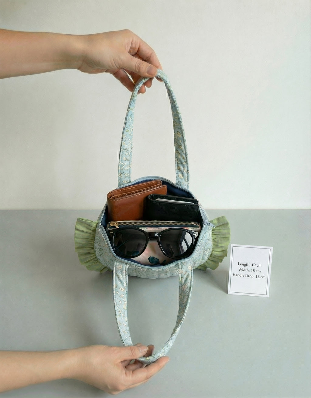 Meadow Ruffle Daydream Tote Bag