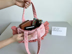 Rose Ruffle Daydream Tote Bag