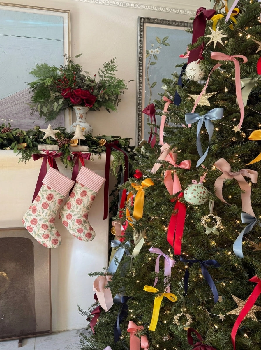 Pink Bubblegum Christmas stockings