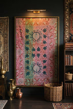 Sky Dew Luxury Vintage Suzani Kantha Throw