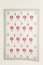 Floaty Dreams - 100% cotton Hand Made Artisnal Baby Quilt