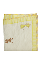 Honey Hugs (Big)- 100% cotton Hand Made Artisnal Baby Quilt