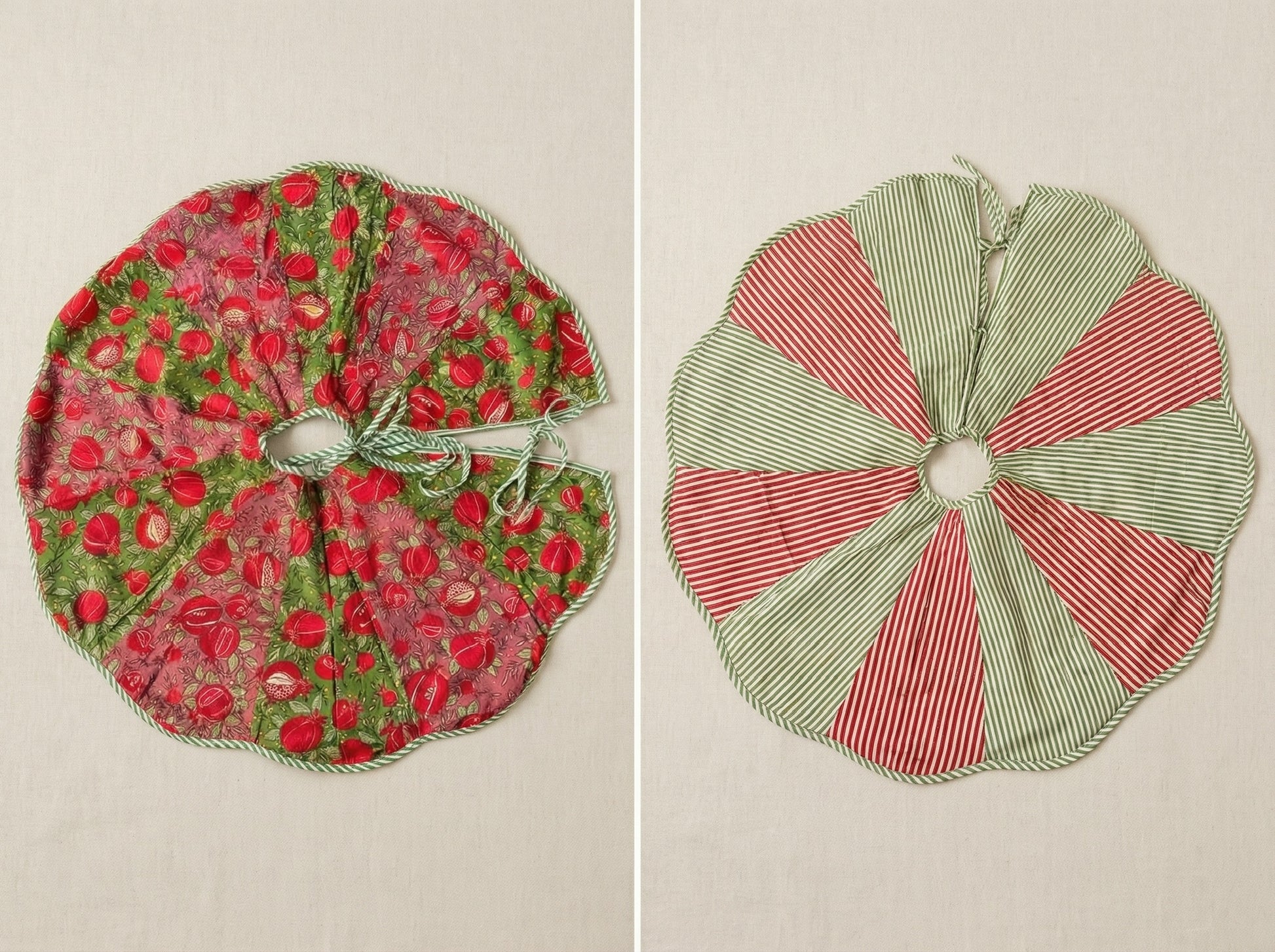 Garden Tapestry Christmas Tree Skirt