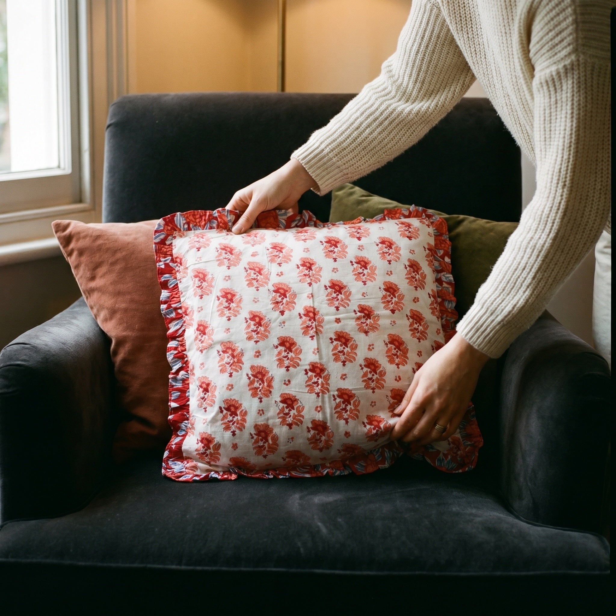 Pure Gold Cushion Cover