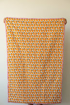 Berry Picnic reversible cotton baby blanket, side two, catalog hold