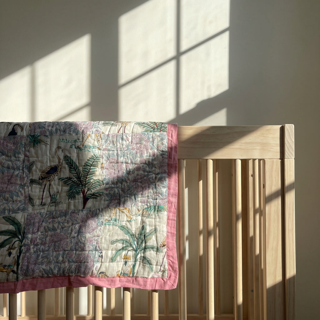 Whisper Mist - crib rail