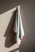 Dream Bloom 100% Cotton Handmade Artisanal Baby Quilt