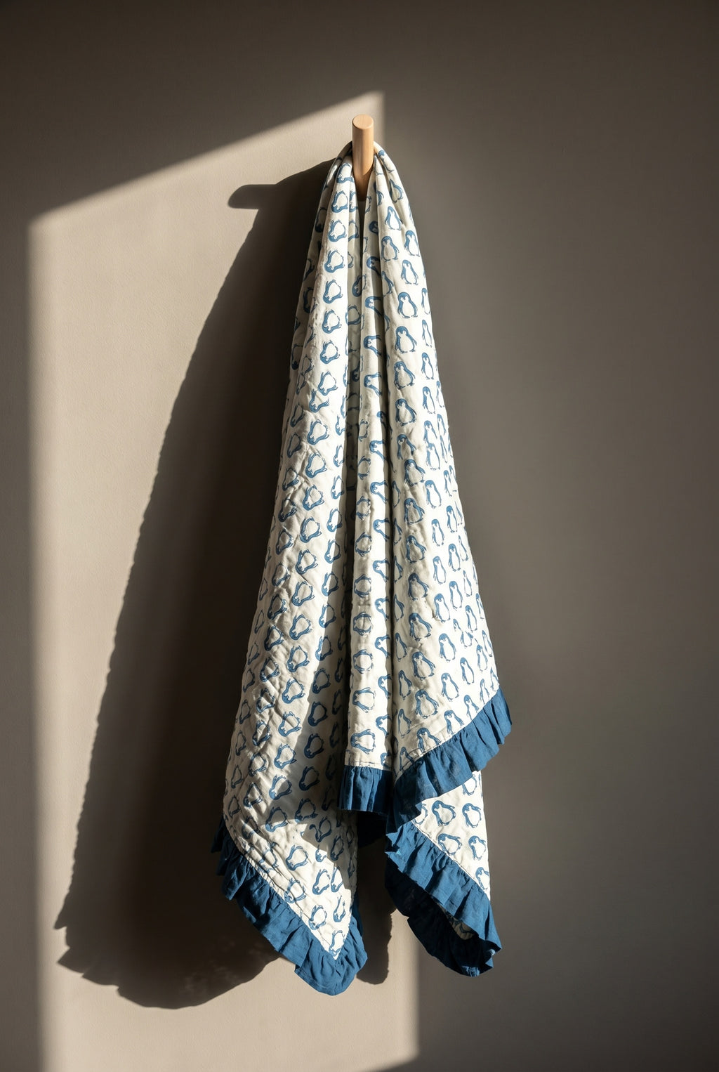 Maple Whisper 100% Cotton Handmade Artisanal Baby Quilt