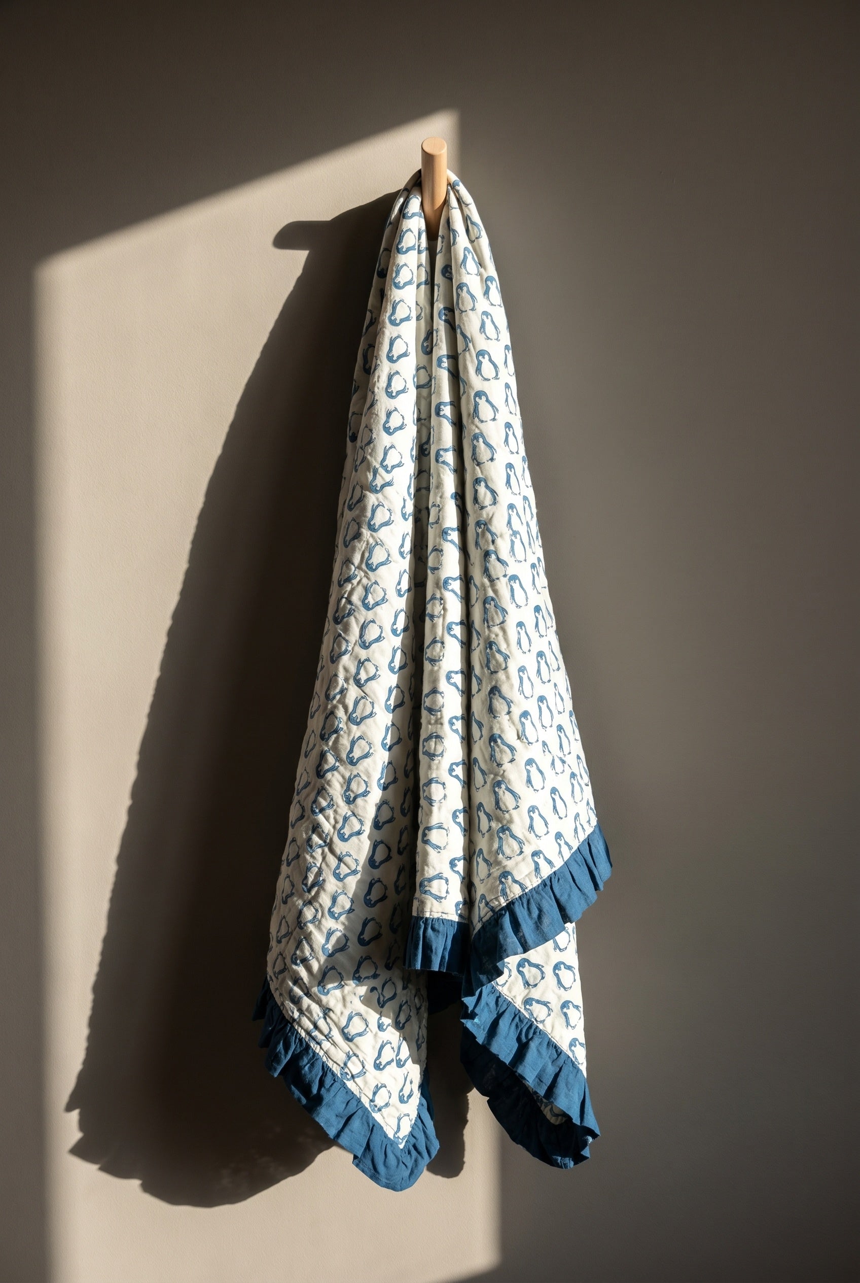 Maple Whisper 100% Cotton Handmade Artisanal Baby Quilt