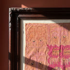 Dawn Echo Appliqué Pure Cotton Wall Hanging
