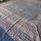 Dream Mist Handmade Kantha Queen Bedsheet