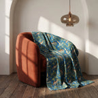 Sky Stone Cotton Reversible Kantha Throw