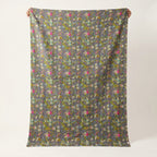 Sun Marigold Cotton Reversible Kantha Throw