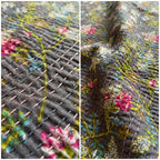 Sun Marigold Cotton Reversible Kantha Throw