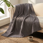 Sun Marigold Cotton Reversible Kantha Throw