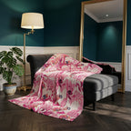 Lotus Petal Cotton Reversible Kantha Throw