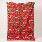 Soft Mist Cotton Reversible Kantha Throw