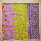 Eternal Stitch Hand-Made Kantha Throw Blanket