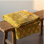 Weaver’s Dream Hand-Made Kantha Throw Blanket