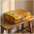 Weaver’s Dream Hand-Made Kantha Throw Blanket