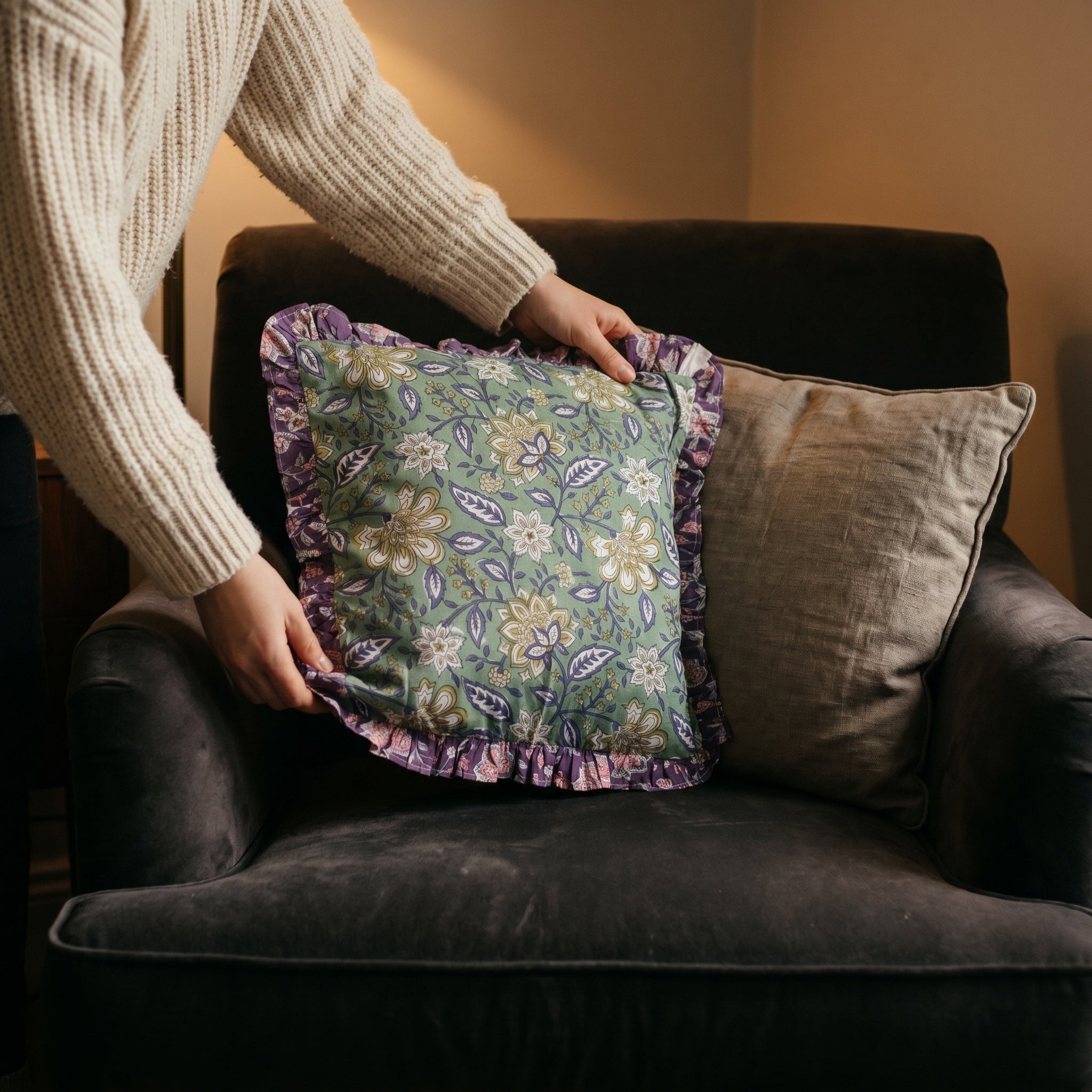 Sylvan Fern Cushion Cover