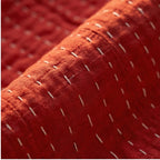 Vintage Voyage Hand-Made Kantha Throw Blanket