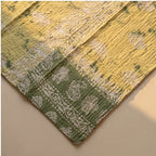 Vintage Voyage Hand-Made Kantha Throw Blanket