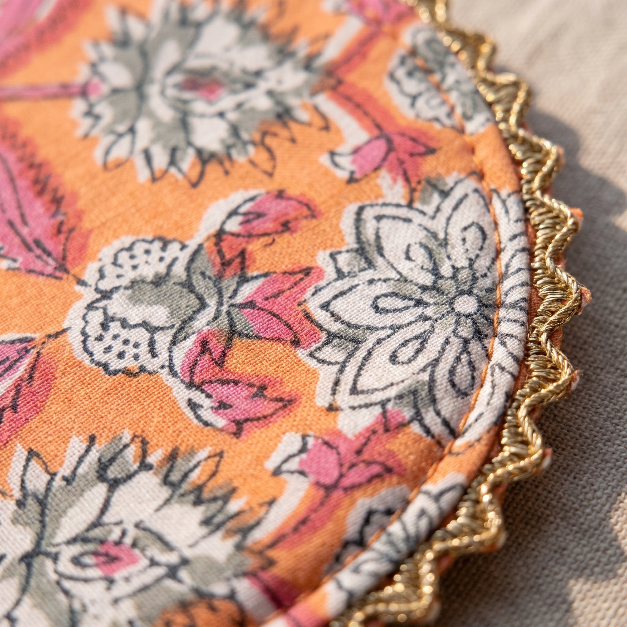 Ember Clay Handmade Royal Tea Coaster Set