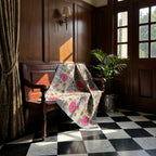 Terra Whispering Luxury Vintage Suzani Kantha Throw