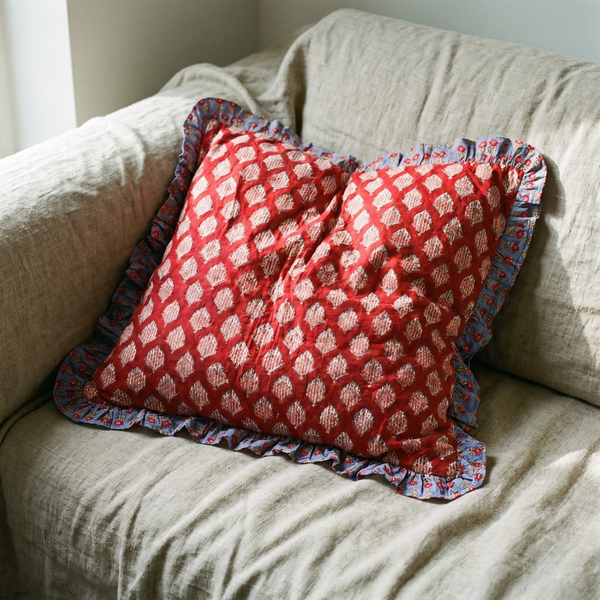 Maple Whispers Cushion Cover