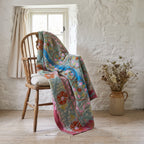 Maple Verse Reversible Luxury Vintage Suzani Kantha Throw