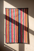 Mist Sonata Kantha Patchwork Embroidered Pure Cotton Wall Tapestry