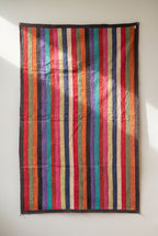 Mist Sonata Kantha Patchwork Embroidered Pure Cotton Wall Tapestry
